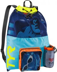 Рюкзак-мешок TYR Big Mesh Mummy blue/yellow