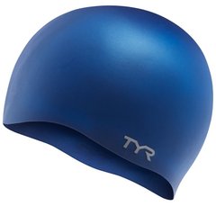 TYR Silicone Cap No Wrinkle Navy