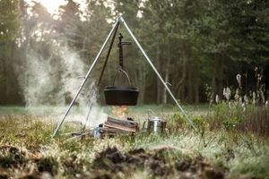 Cast iron boilers for camping Petromax