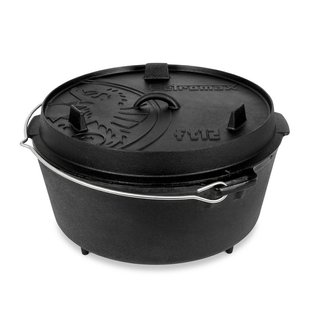 Казан-жаровня чугунная Petromax Dutch Oven ft12 на ножках 10.8 л