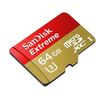 Карта пам'яті SANDISK EXTREME® 64GB MICROSDXC ™