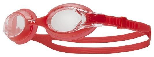 Очки для плавания TYR Swimple Kids clear/red/red