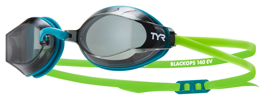 Окуляри для плавання TYR Blackops 140EV Racing Women's green/blue/multi