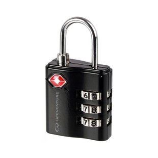 Замок Lifeventure TSA Combi Lock black