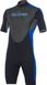 , Темно-синий, For diving, Wet wetsuit, Male, Shortened, 2 mm, 30 ° C, Without a helmet, Behind, Neoprene, Nylon, L