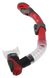 , Black / Red, For diving, Sets, Double-glass, Plastic, 2 valves, S-M