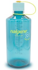 Nalgene Narrow Mouth Sustain Water Bottle 0.95L cerulean