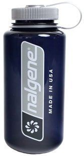Пляшка для води Nalgene Wide Mouth Sustain Water Bottle Odyssey w/Vert Logo 1L