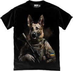 Дитяча футболка - Military Dog – 9000201-black S