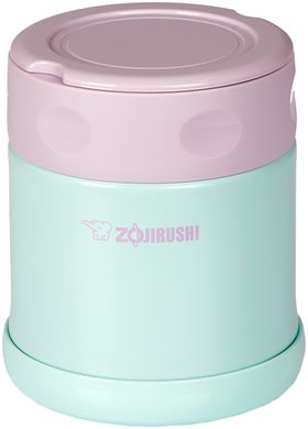 Пищевой термоконтейнер Zojirushi SW-EK26H-AP 0.26l pale blue