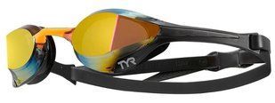 Очки для плавания TYR Tracer-X Elite Mirrored Racing Gold/Orange