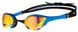 Очки для плавания Arena COBRA ULTRA SWIPE MR yellow copper blue