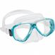 , Голубой, For snorkeling, Masks, Double-glass, Plastic