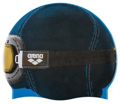Шапочка для плавания Arena POOLISH 2 (Helmetgoggle-Turquoise)