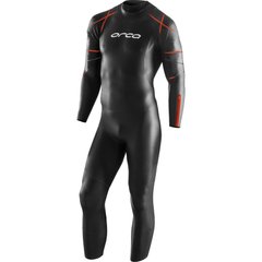 , Черный, триатлон, Wet wetsuit, Male, Monocoat, For cold water, Without a helmet, Behind, Neoprene, Nylon, MT