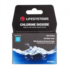 Знезаражувальні пігулки для води Lifesystems Chlorine Dioxide