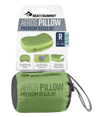 Sea To Summit Aeros Premium Pillow Regular, lime