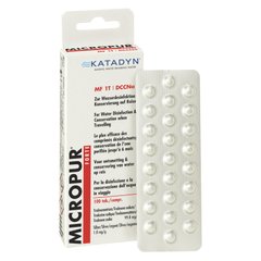 Таблетки для дезінфекції води Katadyn Micropur Forte MF 1T/100 (4x25 таблеток)
