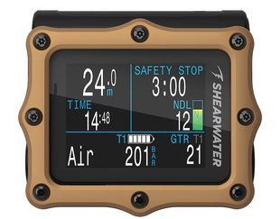 Декомпрессиметр Shearwater Perdix 2 Ti bronze