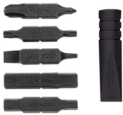 Перехідник-бітотримач Leatherman Removable Bit Driver Set Black
