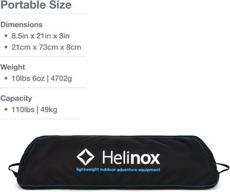 Helinox Table Four black