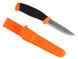 Нож Morakniv Companion orange (пластиковые ножны)