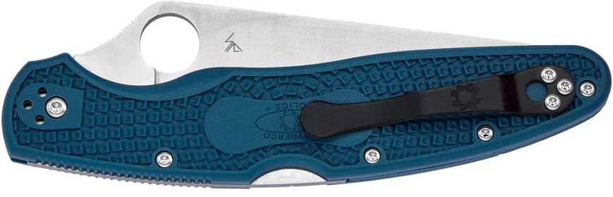 Нож Spyderco Police 4 FRN K390 Blue