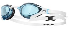 Очки для плавания TYR Tracer-X RZR Racing blue/white