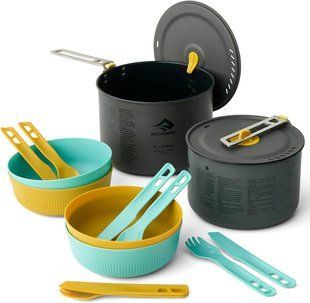 Набір посуду Sea To Summit Frontier UL Two Pot Cook Set 14 Pieces 4 Person