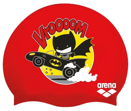 Шапочка для плавания Arena WB SILICON KIDS CAP (Batman)
