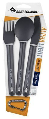 Набор столовых приборов Sea to Summit Alpha Light Cutlery Set 3PC