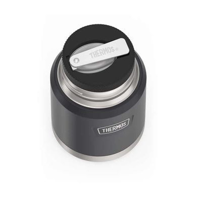 Термос для їжі з ложкою Thermos Icon 470 granite