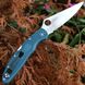 Нож Spyderco Police 4 Lightweight Serrated Blue