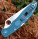 Нож Spyderco Police 4 Lightweight Serrated Blue