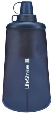 Бутылка-фильтр для воды LifeStraw Peak Squeeze 650ml mountain blue