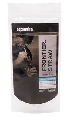 Aquamira Frontier Filter Tactical Straw BLU Line