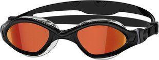 Окуляри для плавання Zoggs Tiger LSR+ Titanium Black/Grey size S