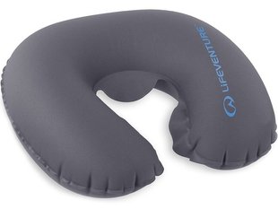 Подушка-подголовник Lifeventure Inflatable Neck Pillow grey