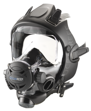 Полнолицевая маска для дайвинга Ocean Reef Space Extender M/L black