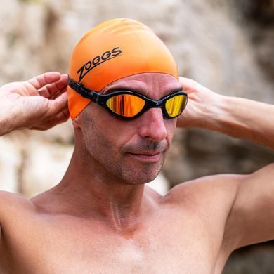 Zoggs Tiger LSR+ Titanium Black/Grey size S