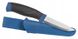 Нож Morakniv Companion navy blue (пластиковые ножны)