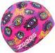 Шапочка для плавання Zoggs Silicone Printed Boho Eyes Pink