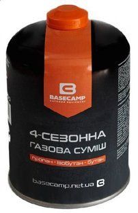Газовий балон BaseCamp 4 Season Gas 450 г (BCP 70400) - 12 шт (коробка)