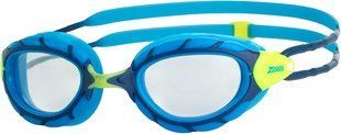 Окуляри для плавання дитячі Zoggs Predator Junior Blue/Lime/Clear