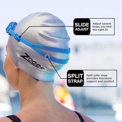 Окуляри для плавання Zoggs Endura Max blue/light blue/tint blue