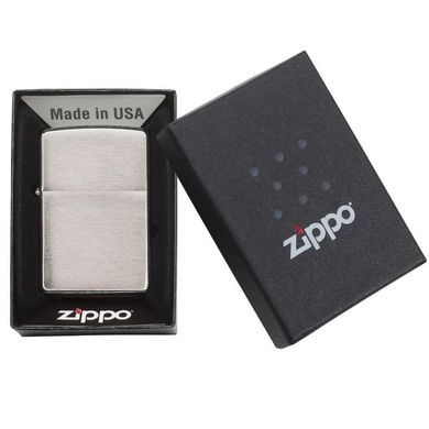 Запальничка Zippo 200 Classic Brushed Chrome
