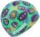Шапочка для плавання Zoggs Silicone Printed Boho Eyes Green