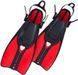 Ocean Reef Duo II Fins W/Out Bag Red S/M