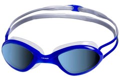 Очки для плавания Head Tiger Race LSR + зеркальные, Темно-синий, Для бассейна, Стартовые