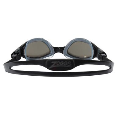 Очки для плавания Zoggs Tiger LSR+ Titanium, R (черный, зеркальные линзы)